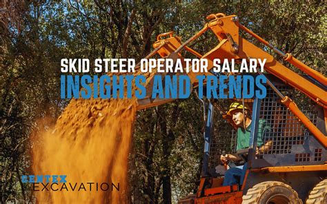 skid steer operator salary|skid steer loader job openings.